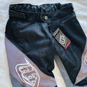 NWT Troy Lee Designs Black & Grey Men’s / Unisex Sprint Riding Pants – US 32